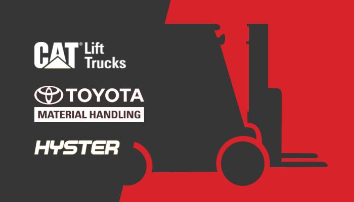 Top Forklift Brands: Hyster, Toyota, CAT